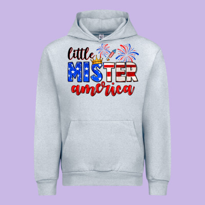 Little Mister America Urban Hoodie Designed By Neo Western