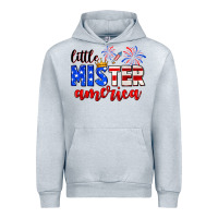 Heather Grey little mister america Urban Hoodie - Neo Western