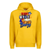 Lemon Red white and boozy 4th of july Premium Hoodie - CowGirlArtShop