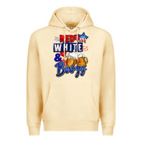 Pina Colada Red white and boozy 4th of july Premium Hoodie - CowGirlArtShop