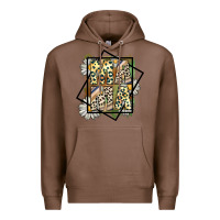 Chestnut mama leopard Premium Hoodie - CowhideDigitalArt
