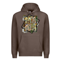 Coffee mama leopard Premium Hoodie - CowhideDigitalArt