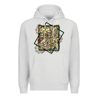 Dove Grey mama leopard Premium Hoodie - CowhideDigitalArt