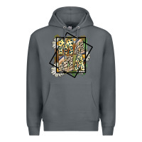 Rock mama leopard Premium Hoodie - CowhideDigitalArt