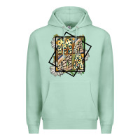 Seafoam mama leopard Premium Hoodie - CowhideDigitalArt