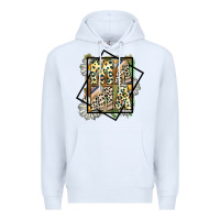 White mama leopard Premium Hoodie - CowhideDigitalArt