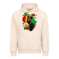 Sandshell free ish since 1865 black man Urban Hoodie - HRA Design Shop