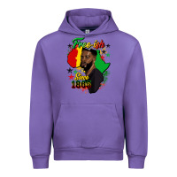 Tulip free ish since 1865 black man Urban Hoodie - HRA Design Shop