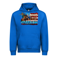 Cobalt Long live freedom 4th of july Urban Hoodie - Neo Western