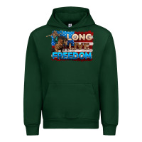 Forest Green Long live freedom 4th of july Urban Hoodie - Neo Western