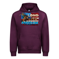 Mauve Wine Long live freedom 4th of july Urban Hoodie - Neo Western
