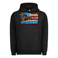 Pigment Black Long live freedom 4th of july Urban Hoodie - Neo Western