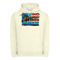 Pigment Pistachio Long live freedom 4th of july Urban Hoodie - Neo Western