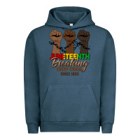 Pigment Midnight Navy breaking every chain since 1865 Urban Hoodie - HRA Design Shop