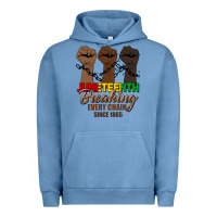 Pigment Pebble Blue breaking every chain since 1865 Urban Hoodie - HRA Design Shop