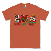 Copper Peace Love Day Of The Dead Classic Tee - BundleAndBundleShop