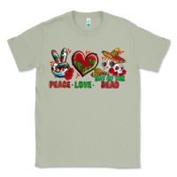 Matcha Peace Love Day Of The Dead Classic Tee - BundleAndBundleShop