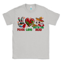 Moon Dust Peace Love Day Of The Dead Classic Tee - BundleAndBundleShop