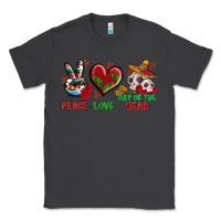 Smoke Peace Love Day Of The Dead Classic Tee - BundleAndBundleShop