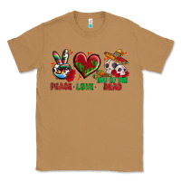 Toasted Coconut Peace Love Day Of The Dead Classic Tee - BundleAndBundleShop