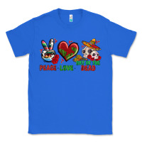 True Royal Peace Love Day Of The Dead Classic Tee - BundleAndBundleShop