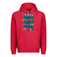 Cardinal mama mama mama Premium Hoodie - CowhideDigitalArt