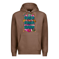 Chestnut mama mama mama Premium Hoodie - CowhideDigitalArt