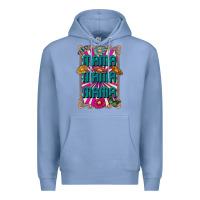 Colony Blue mama mama mama Premium Hoodie - CowhideDigitalArt