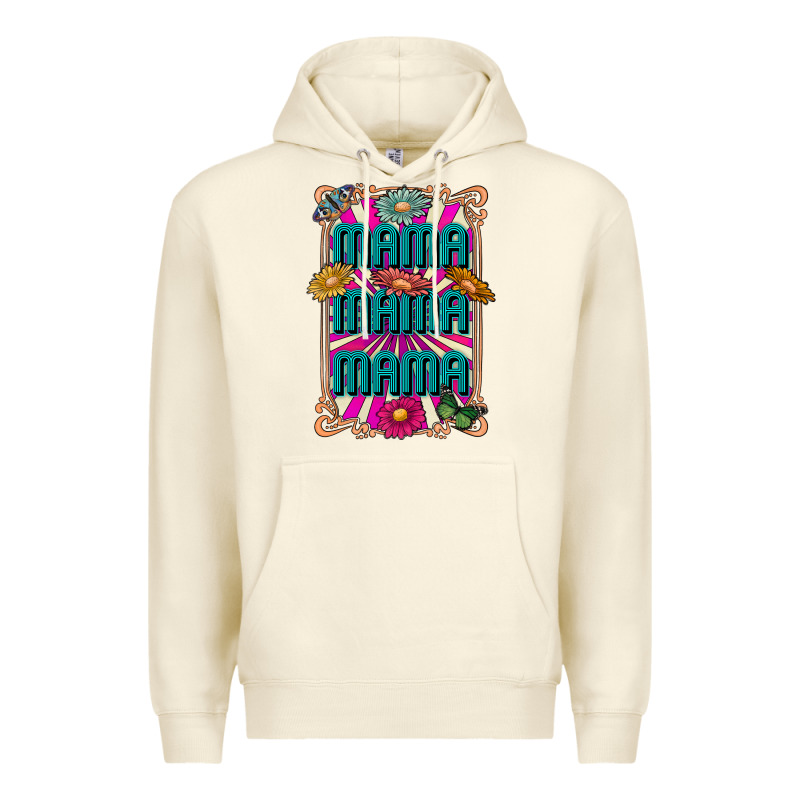 Mama Mama Mama Premium Hoodie by CowhideDigitalArt | Teevron