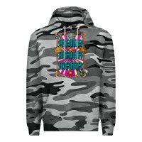 Slate Camo mama mama mama Premium Hoodie - CowhideDigitalArt