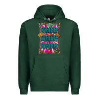 Sports Green mama mama mama Premium Hoodie - CowhideDigitalArt