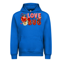 Cobalt love bug Urban Hoodie - FaDigitalArtStudio