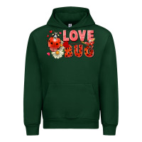 Foreset Green love bug Urban Hoodie - FaDigitalArtStudio