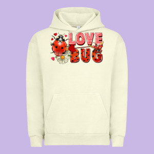 Love Bug Urban Hoodie Designed By Fadigitalartstudio