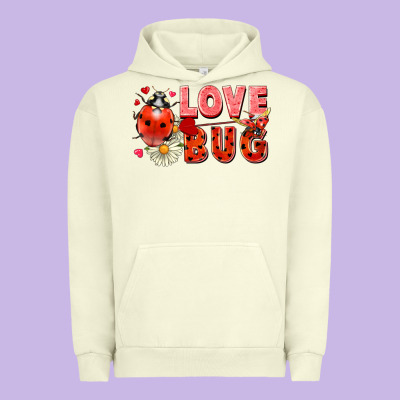 Love Bug Urban Hoodie Designed By Fadigitalartstudio