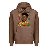 Chestnut little mister juneteenth Premium Hoodie - HRA Design Shop