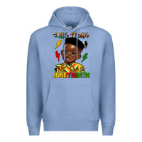 Colony Blue little mister juneteenth Premium Hoodie - HRA Design Shop