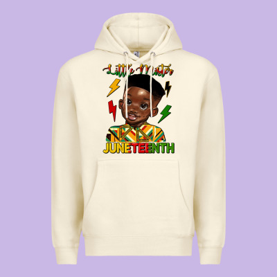 Little Mister Juneteenth Premium Hoodie Designed By Hra Design Shop