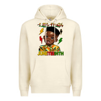 Sandshell little mister juneteenth Premium Hoodie - HRA Design Shop