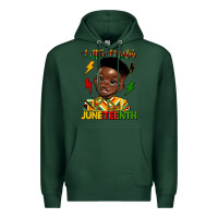 Sports Green little mister juneteenth Premium Hoodie - HRA Design Shop