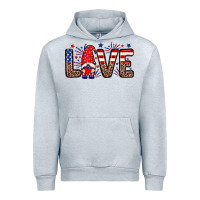 Heather Grey Love gnome Urban Hoodie - Neo Western
