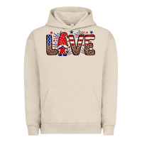 Pigment French Oak Love gnome Urban Hoodie - Neo Western