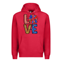 Cardinal Love sunflower Premium Hoodie - Neo Western