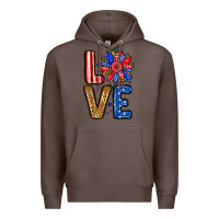 Coffee Love sunflower Premium Hoodie - Neo Western