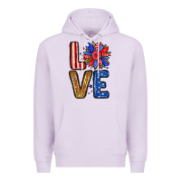 Lilac Love sunflower Premium Hoodie - Neo Western