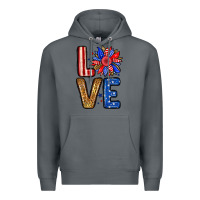 Rock Love sunflower Premium Hoodie - Neo Western