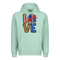 Seafoam Love sunflower Premium Hoodie - Neo Western