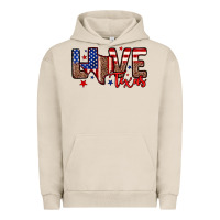 Pigment French Oak Love Texas Urban Hoodie - Neo Western
