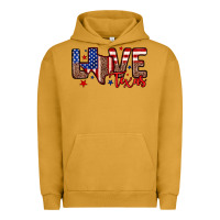 Pigment Peanut Butter Love Texas Urban Hoodie - Neo Western