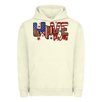 Pigment Pistachio Love Texas Urban Hoodie - Neo Western
